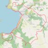 Trace GPS Saint Michel en Grève, itinéraire, parcours