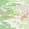 Trace GPS Anzotiello y Gorreta de los Gabachos Norte depuis las Eras (crampons), itinéraire, parcours
