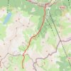 Trace GPS Modane-vallée étroite, itinéraire, parcours