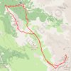 Trace GPS Cime nord de la Mortice, itinéraire, parcours