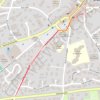Trace GPS Duathlon course à pied, itinéraire, parcours