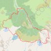 Trace GPS Pointe de la Hilette - Cabane de Lacarde, itinéraire, parcours