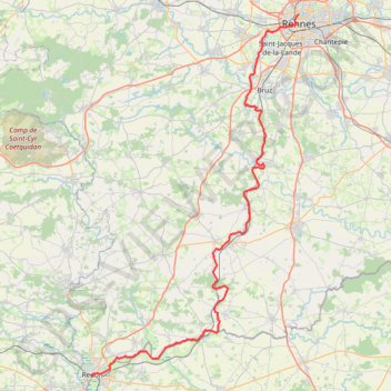 Trace GPS Traversée Moderne - Etape 4, itinéraire, parcours