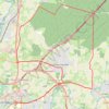 Trace GPS Rennes forêt, itinéraire, parcours