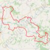 Trace GPS Tour de la Mandragore (Charente, Haute-Vienne), itinéraire, parcours