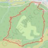 Trace GPS Le tour du Mont Aigu, itinéraire, parcours