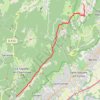 Trace GPS Traversée - Jour 2, itinéraire, parcours