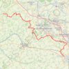 Trace GPS GR®127 De St Aubin (Dennebroeucq) à Duisans (Pas-de-Calais) (2021), itinéraire, parcours