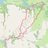 Trace GPS Circuit du Château de Larguiès - Salles-Curan, itinéraire, parcours