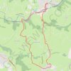 Trace GPS Découverte du viaduc de l'Ecoron - Régny, itinéraire, parcours