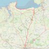 Trace GPS Bretagne 2022 étape 2 Rennes Cancale, itinéraire, parcours