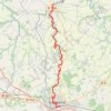 Trace GPS Guingamp - Pontrieux, itinéraire, parcours