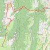 Trace GPS Traversée - Jour 4, itinéraire, parcours