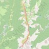 Trace GPS GR20 Usciolu-Prati, itinéraire, parcours