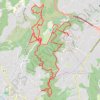 Trace GPS Bois de Mouans Sartoux, itinéraire, parcours