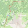 Trace GPS Chalet Arthouze - col de combeau, itinéraire, parcours