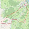 Trace GPS Mane - Col de Lamothe, itinéraire, parcours