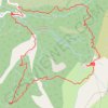 Trace GPS Mine de l'Eguisse Duranus, itinéraire, parcours