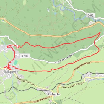 Trace GPS Pyrénées Catalanes - Les Artigues, itinéraire, parcours