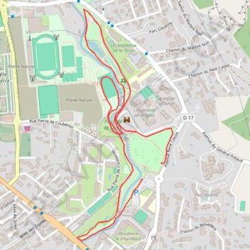 Trace GPS La Torse - Marche à Aix, itinéraire, parcours