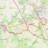 Trace GPS Chemin de Saint Michel (voie de Paris) etape 8, itinéraire, parcours