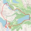 Trace GPS Boucle Lac d’Orédon - d’Aubert - de Cap de Long via le Pas du Gat, itinéraire, parcours