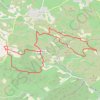 Trace GPS Les Mouleyres La Prade au dessus d'Aignes-Minervois, itinéraire, parcours