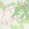 Trace GPS Les Mesches - Lac Jugale - Pointe de la Corne de Bouc - Cime de la Nauque - Les Mesches, itinéraire, parcours