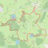 Trace GPS Sancy - Tour des Lacs - Secteur Besse, itinéraire, parcours