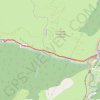 Trace GPS G4 Vallon de CAÏROS, itinéraire, parcours