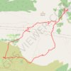 Trace GPS Cipières - Plateau de Calern, itinéraire, parcours