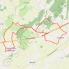 Trace GPS Balade autour de Préaux-Saint-Sébastien, itinéraire, parcours