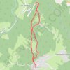 Trace GPS Belvédère des Maquisards - Prémanon, itinéraire, parcours