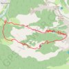 Trace GPS Les Gorges de Saint Pierre, itinéraire, parcours