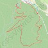 Trace GPS Cascade du louch et source du lauzet, itinéraire, parcours