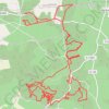 Trace GPS Rando forêt de Saint Sauvant, itinéraire, parcours