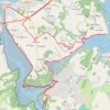 Trace GPS Le Bono - Auray - Golfe du Morbihan, itinéraire, parcours