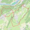 Trace GPS Rocher de Valmy et Château d'Arguel, itinéraire, parcours