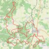 Trace GPS Boucle VTT depuis Saint-Hilaire-de-Villefranche, itinéraire, parcours