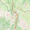Trace GPS Chemin d'Arles à Compostelle - Urdos - Villanua (Espagne), itinéraire, parcours