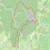 Trace GPS Les Tardys et Croix de Montmain - Verzé, itinéraire, parcours