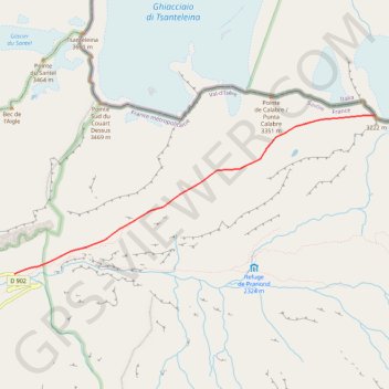 Trace GPS Bassagne, itinéraire, parcours