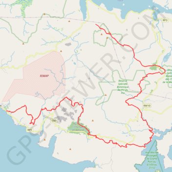 Trace GPS UTNC 80 km, itinéraire, parcours