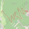 Trace GPS Saint-Eynard depuis le Col de Vence, itinéraire, parcours