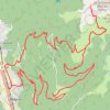 Trace GPS Col des lacs - croix de Dormiaz, itinéraire, parcours