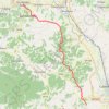 Trace GPS Via Francigena San Miniato Basso - Gambassi Terme, itinéraire, parcours
