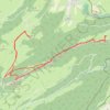 Trace GPS Rando Aiguilles et Mont de la Baulme vers Oberson, itinéraire, parcours
