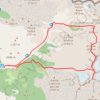 Trace GPS Pico de los Veteranos, pic de los Gemelos, Posets depuis Biadós, itinéraire, parcours