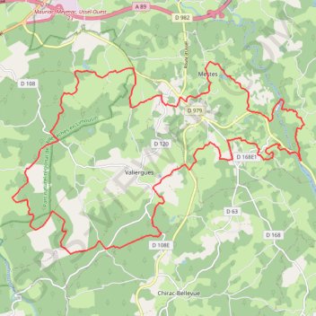 Trace GPS [Itinéraire] Le Puy de Sabat, itinéraire, parcours