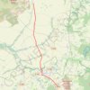 Trace GPS Du Meix Tiercelin à Brienne-le-Château, itinéraire, parcours